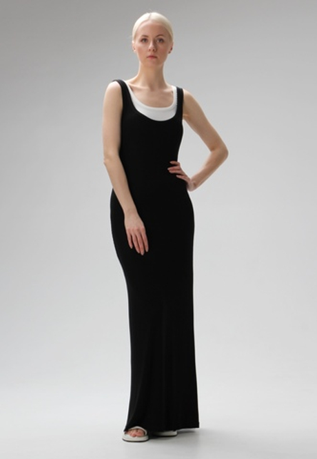 Платье-майка макси