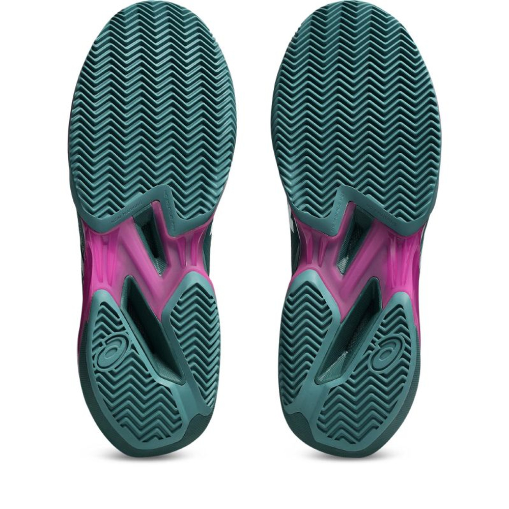 Теннисные кроссовки Asics Solution Speed FF 4 Clay - dark neptune/white