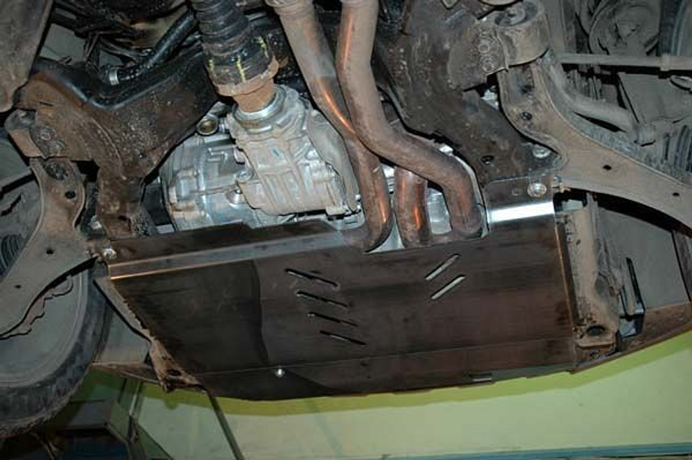 Защита картера и КПП Sheriff для Chevrolet Captiva I (C100) 2006-2011 арт.04.1791
