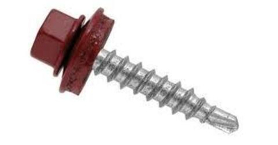 Саморез кровельные вишня 70ммх4,8 (30шт) RAL3005 КОРОБКА