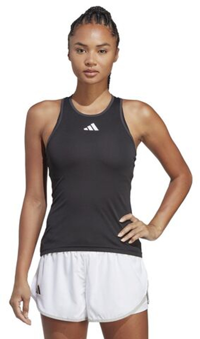 Женский топ теннисный Adidas Club Tennis Tank Top - black