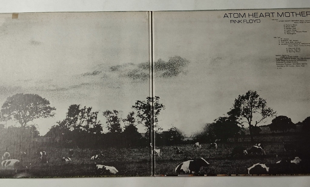 Винтажная виниловая пластинка LP Pink Floyd Atom Heart Mother (Japan 1974) (No Obi) Quadraphonic