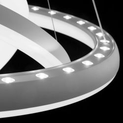 Citilux Юпитер Смарт CL730A150S Умная подвесная люстра Белая