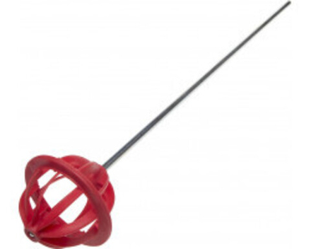 Миксер ЗУБР ГЛОБУС пластмассовый, для красок, 82х80х400мм.