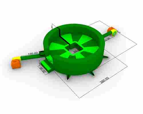Надувной батут для аттракциона Родео, 3,8*3,8*1,1 м