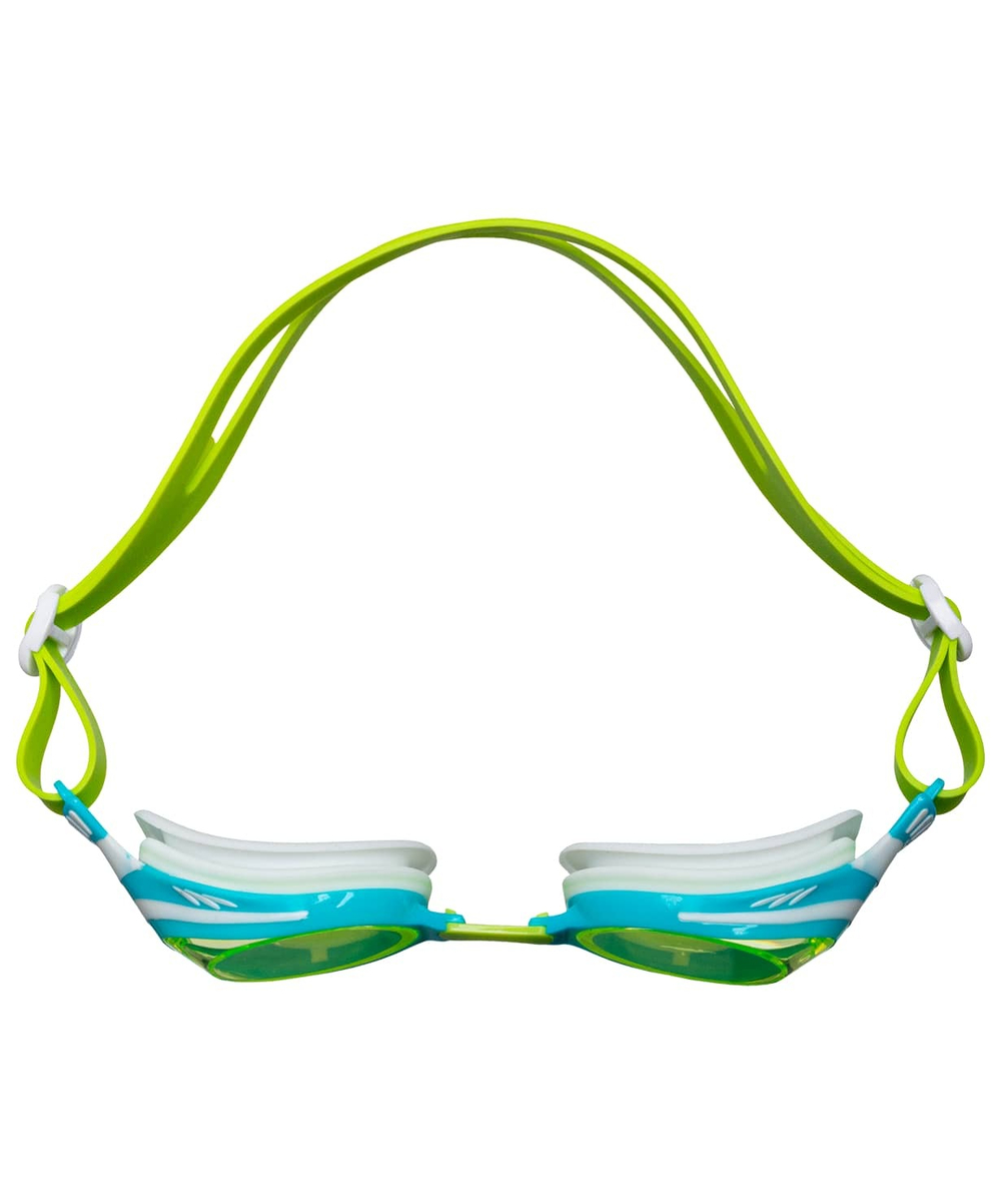 Очки для плавания Poseidon Blue/Lime, детский