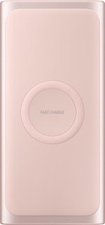 Внешний аккумулятор Samsung EB-U1200CPRGRU 10А∙ч с беспр.зарядкой, розовое золото