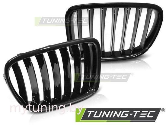 Решетка радиатора GLOSSY BLACK для BMW X1 E84 LCI 12-14
