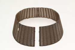 Корзина под елку Премиум Царская Лоза 87 см., разборная, лесной орех, ЕлкиТорг (87-222)