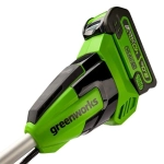 Аккумуляторный триммер Greenworks GD40BCB 40В (1 x 8 Ач, ЗУ) захват 400 мм, 7.3 кг, 2105707UH