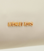 Кожаная сумка-мессенджер Michael Kors - бежевый(32H3G9BC8L)