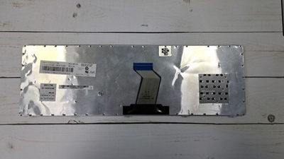 Клавиатура для ноутбука Lenovo Y570 раскладка - английская, без подсветки, черная (25011796), оригинал