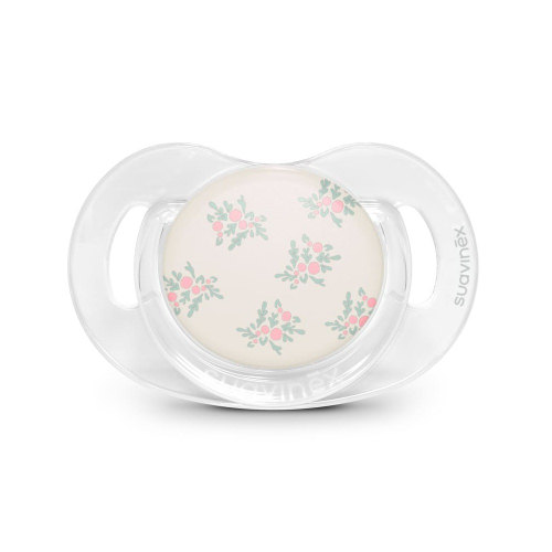 Пустышка физиологическая Suavinex Poetry SX Pro розовая, 6-18 мес