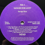 Savage Rose ‎– Sangen For Livet (Дания 1988г.)