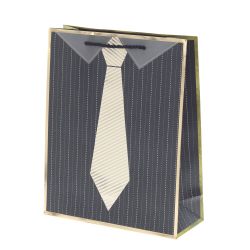 GAEM Пакет подарочный M (бумага 210г/м2, блок микс 12шт), L26 W10 H32 см, 4в.