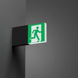 Световой указатель EMG-MARK-M-3H-BK (Arlight, IP40 Металл, 5 лет) 057966