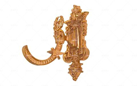 Держатель для штор  Империя латунь