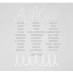 Мерч BTS S/S Tour T-Shirt (Gray)