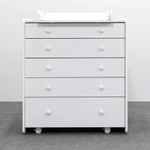 Детский пеленальный комод Antemi Mari, Белый