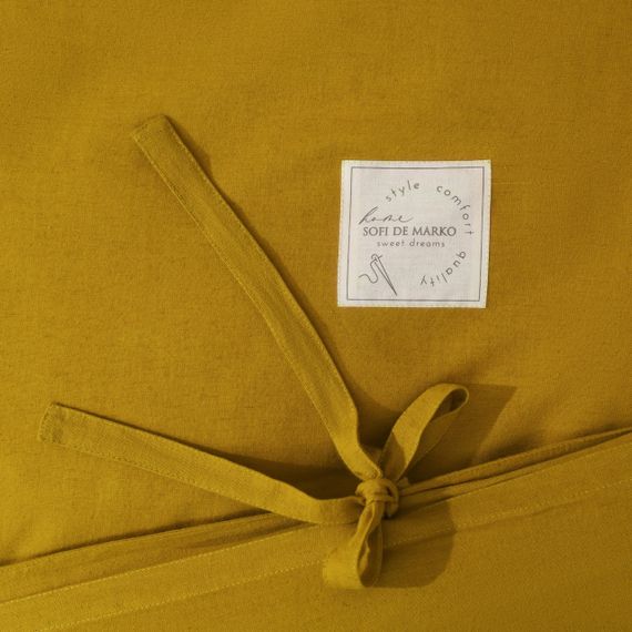 Аредель (горчичный) КПБ 1.6