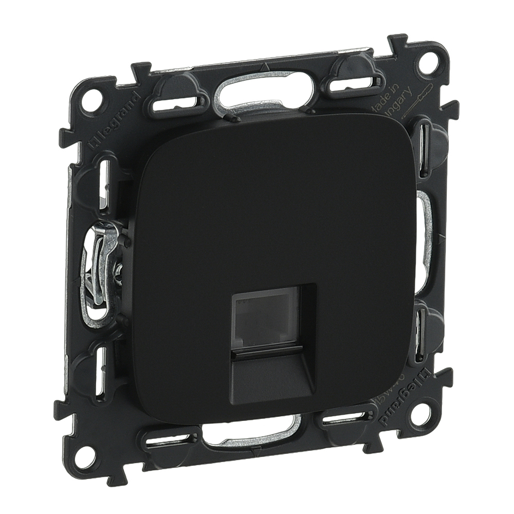 Розетка телефонная Legrand Allure RJ11 Антрацит