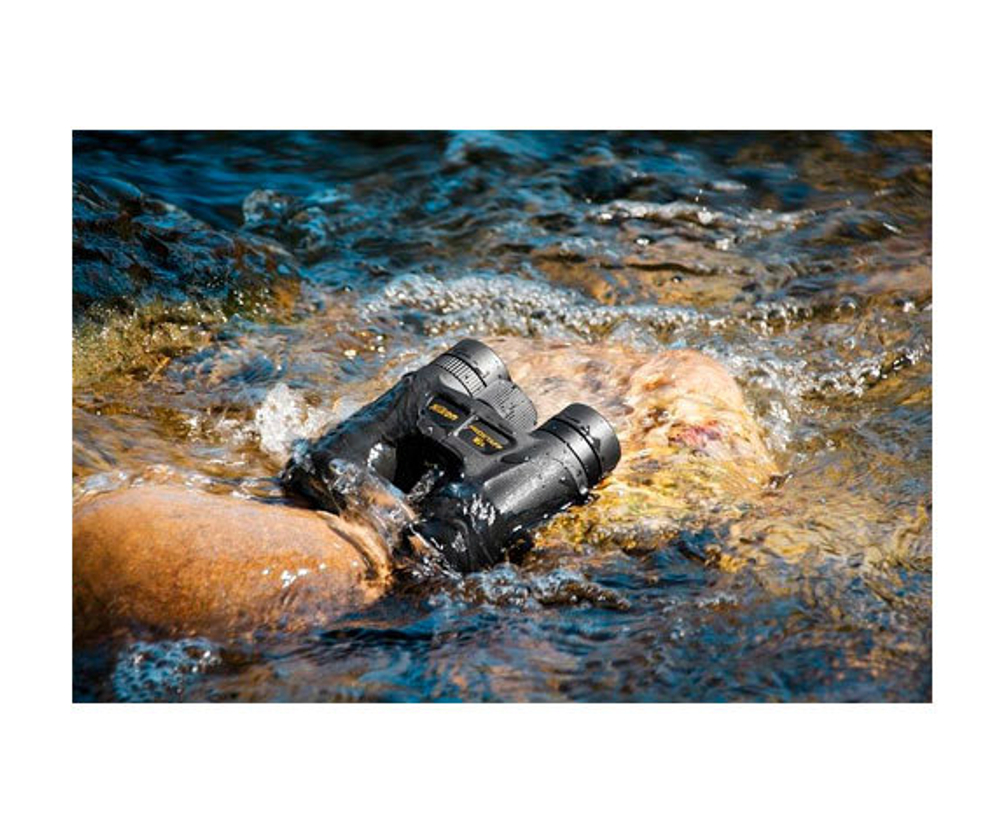 Водонепроницаемый Prostaff 10x30 не боится воды