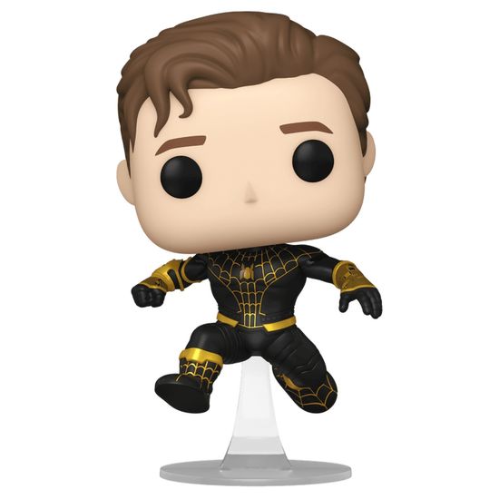 Фигурка Funko POP! Bobble Marvel Spider-Man No Way Home Spider-Man (Exc) (1073) 65038 / Фигурка Фанко ПОП! по мотивам фильмов о Человеке-пауке, Человек-паук