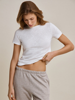 Футболка Tyler T-shirt White in Cotton