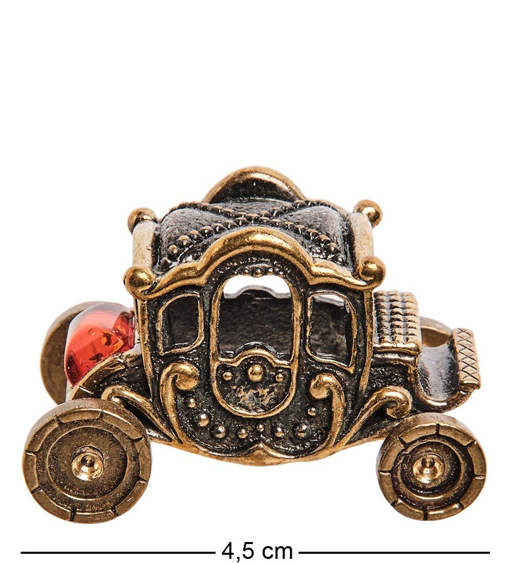 Народные промыслы AM-2706 Фигурка «Карета Золушки» (латунь, янтарь)
