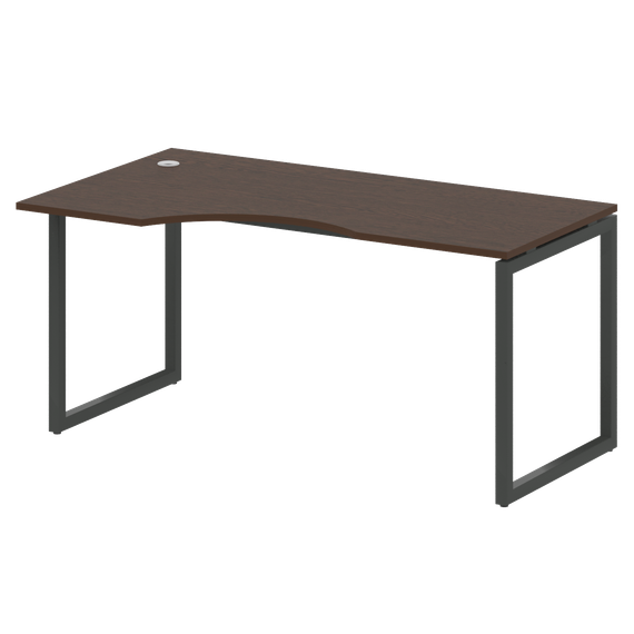 Метал Систем Куатро Стол криволинейный левый на О-образном м/к 40БО.СА-1 (L)