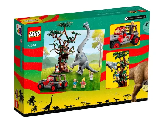 Конструктор LEGO Jurassic World 76960 Встреча с Брахиозавром