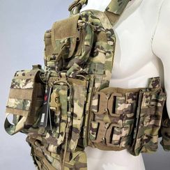 Жилет разгрузочный/плитник быстросъемный YAKEDA MAX COBRA,мультикам