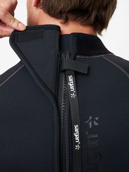 Гидрокостюм Sargan Black King 4/ZIPP Long Men черный 5 мм