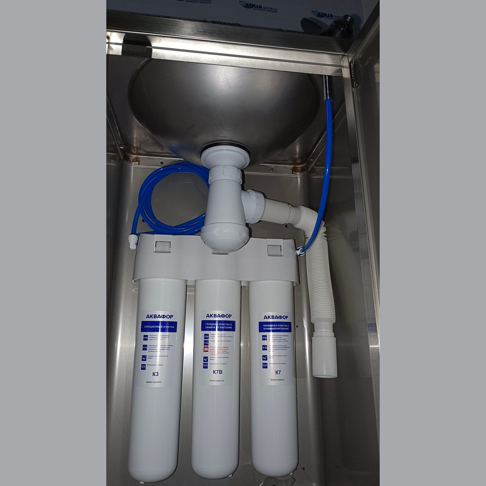 Фонтанчик питьевой воды Аквафор с фильтрацией Кристалл ЭКО