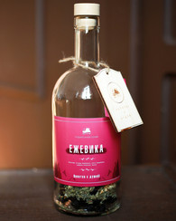 Набор настойки "Ежевика" 1 л. в бутылке