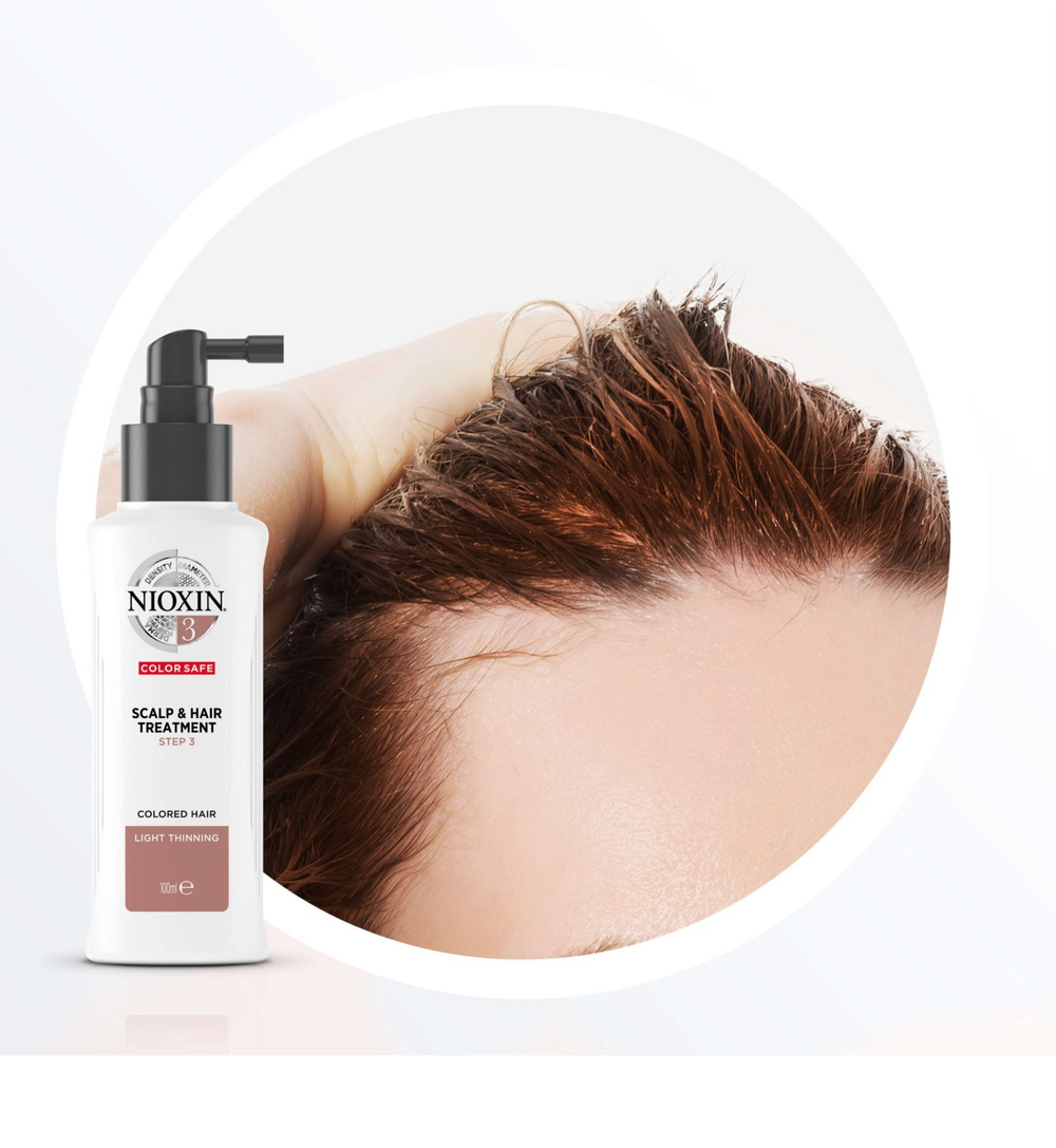 Nioxin System 3 Color Safe - несмываемый уход за редеющими волосами /   100  ml  / GTIN 8005610499260