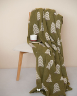 Плед Crimson Sofa Shawl Olive 200 × 250 см 130220336 Иран