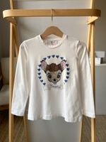 Хлопковый лонгслив Monnalisa, 116