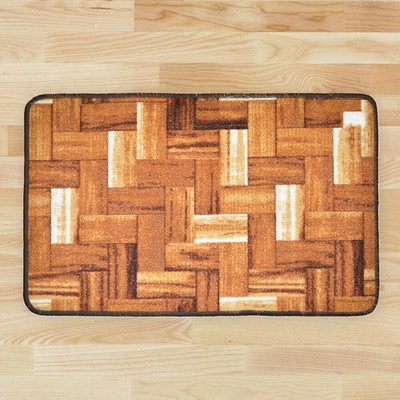 Коврик 50*80см Люксор Люкс Принт (коричневый в ассортименте)