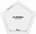 Линейка для пэчворка Aurora Пятиугольник 5 см