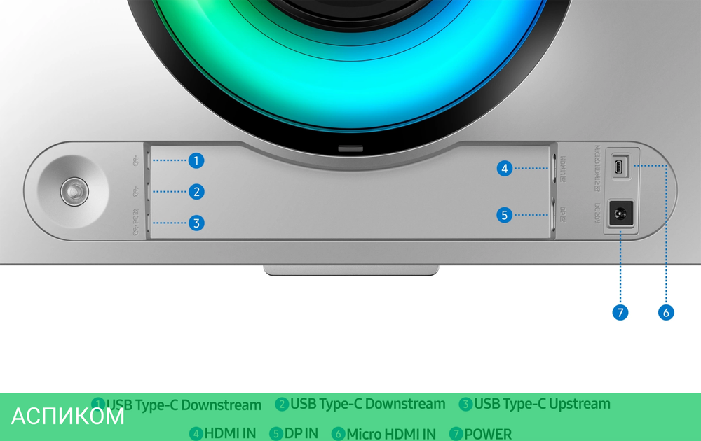 Монитор Samsung 49" Odyssey OLED G9 S49DG952SI