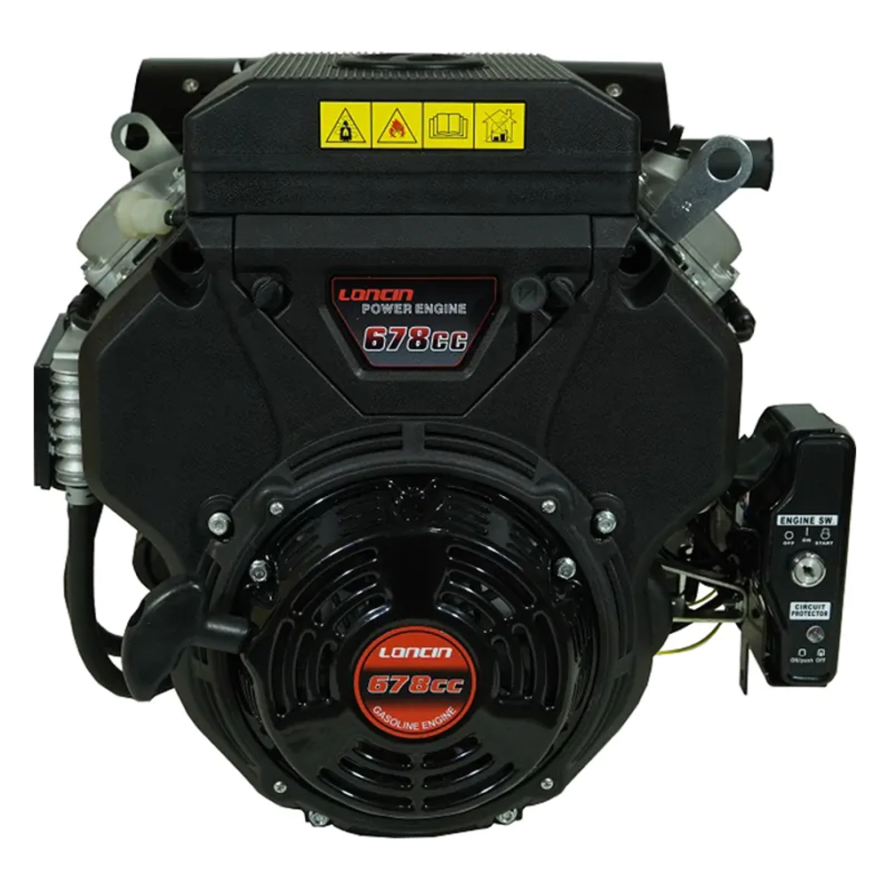 Loncin LC2V78FD-2 (A type) D25.4 20А двигатель с ручным/электрозапуском 00-00003208