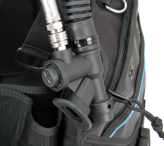 Жилет-компенсатор BCD FanDiver Меридиан Про черный/синий