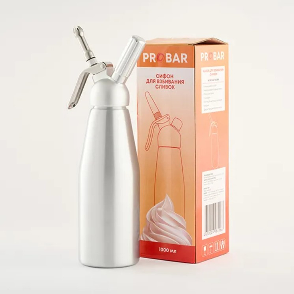 Сифон (кремер) для сливок «Пробар» термо 1л.
