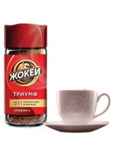 Кофе растворимый Жокей Арабика Триумф 95 г x 4 шт