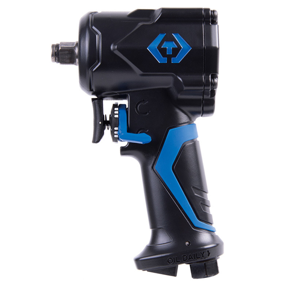 KING TONY (44802AMP) Гайковерт пневматический ударный 1/2", 678 Нм, с комплектом головок, 16 предметов