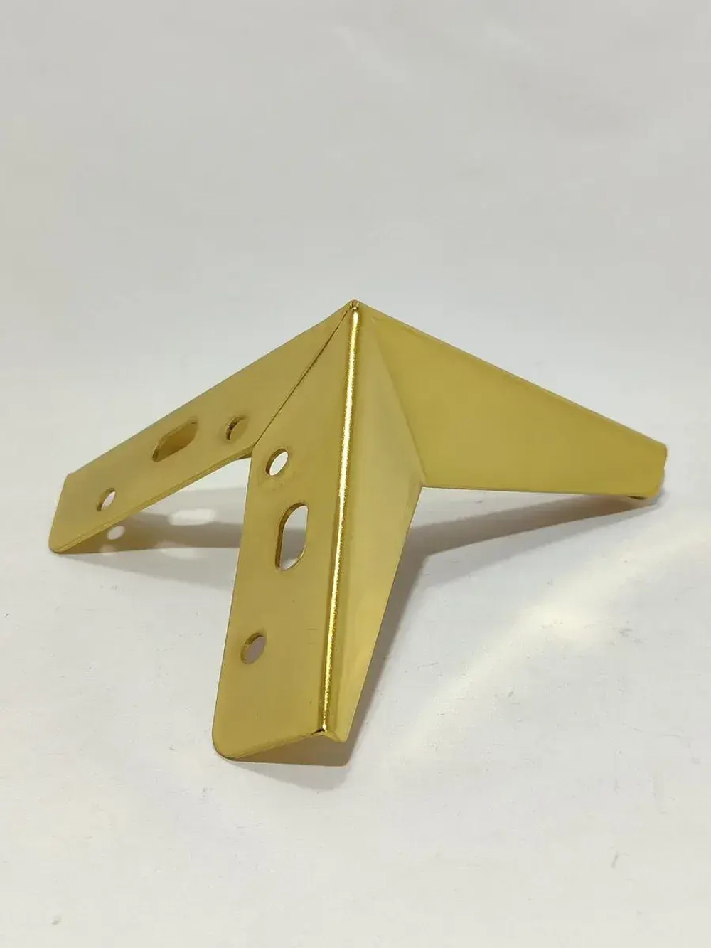 Ножки мебельные опоры звезда золото высота 13см/4шт