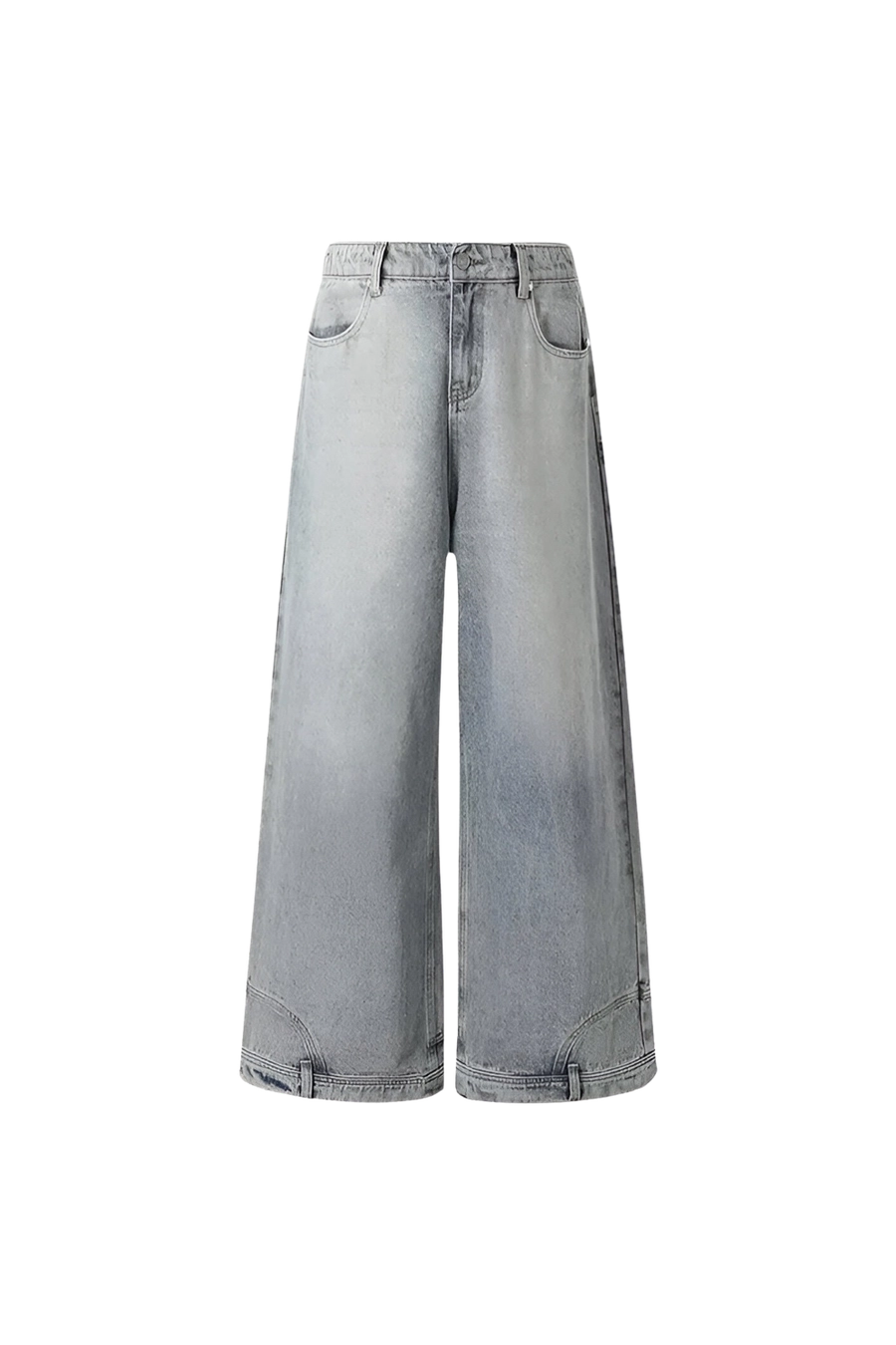 Джинсы KREATE Upside Down Baggy Jeans