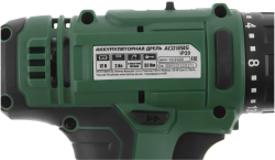 Аккум.дрель Hammer Flex ACD12BS  12В 2АКБx2Ач 10мм 0-350/0-1350об/мин 32Нм в кейсе быстр зарядка