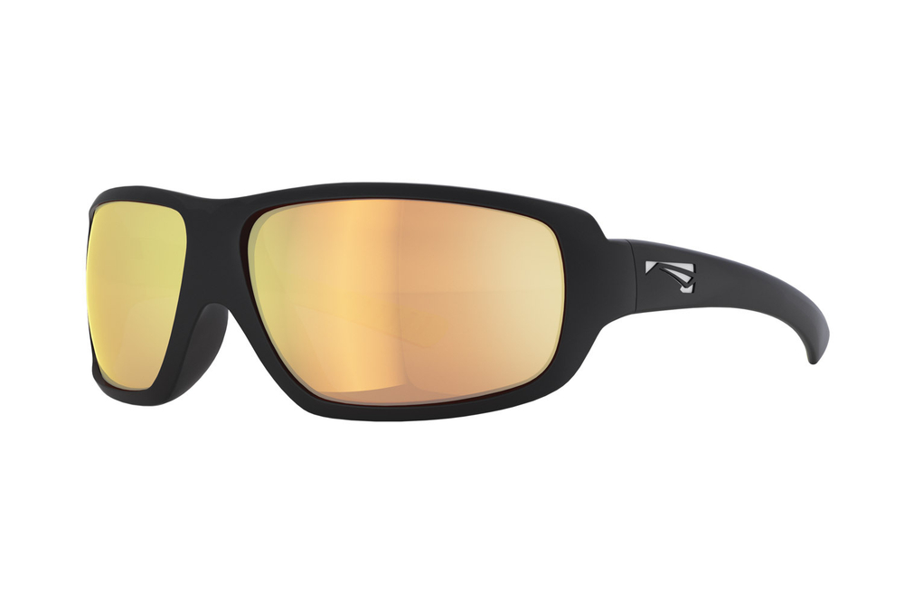 Спортивные очки LiP FLO / Matt Black - Mustard / PC Photochromic / ecLiPse™ Series ML Red Brown